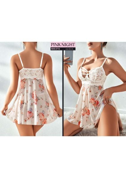 PINKNIGHT 3716 FANTAZİ ELBİSE M-L-XL