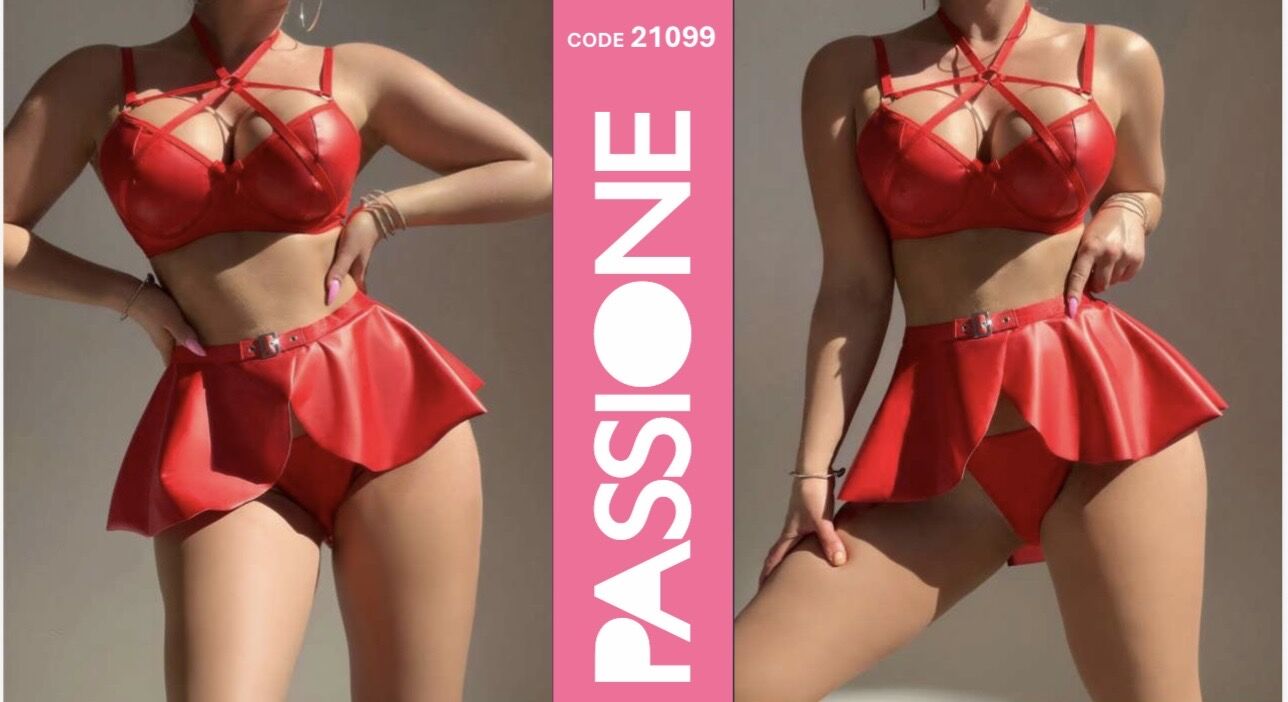 REAL PASSIONE 21099 DERİ ELBİSE S/M*2-L/XL*2