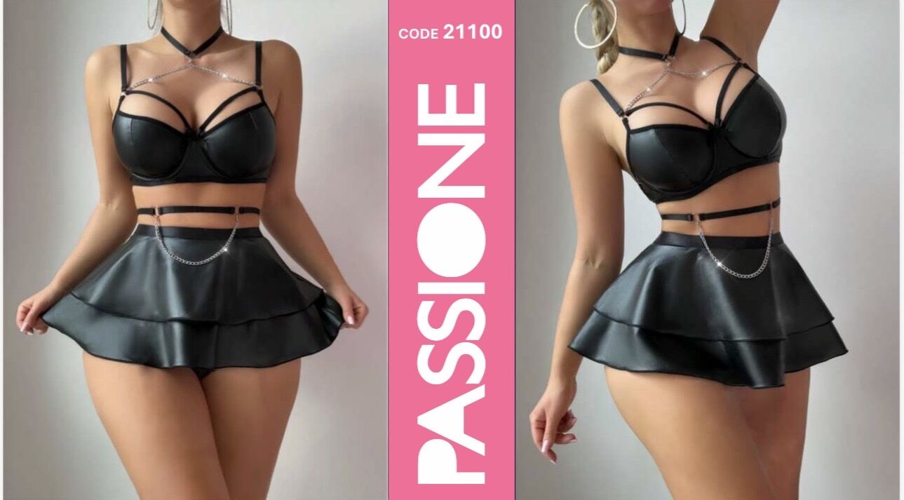 REAL PASSIONE 21100 DERİ ELBİSE S/M*2-L/XL*2