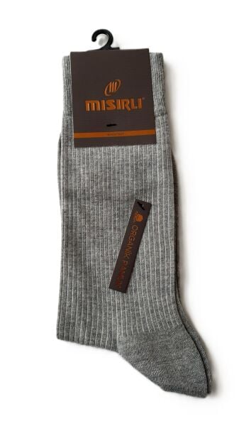 MISIRLI 60055 ERKEK ORGANİK PAMUK SOKET 41-42