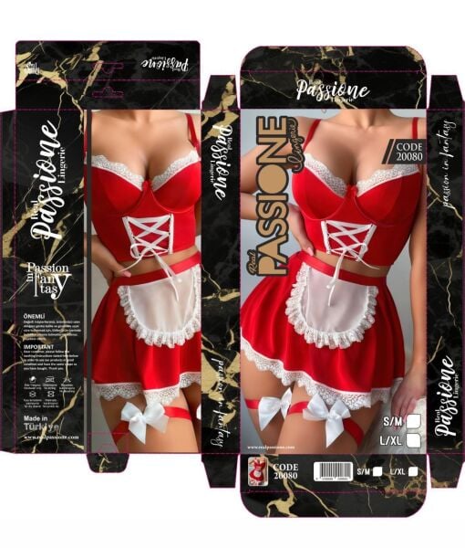 REAL PASSIONE 20080 FANTAZİ KOSTÜM S/M*2-L/XL*2