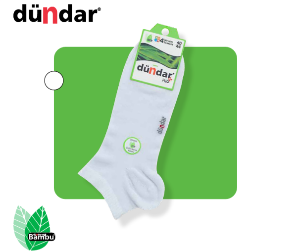 DÜNDAR 4605 ERKEK PLUS BAMBU PATİK ÇORAP