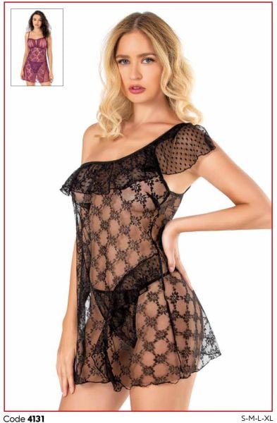 PRİMODA 4131 KISA TÜL GECELİK