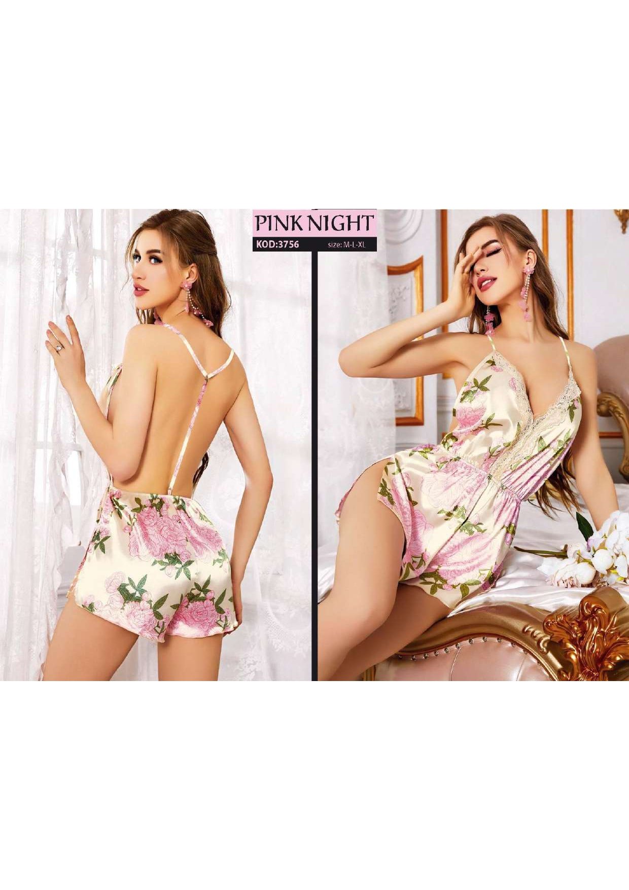 PINKNIGHT 3756 FANTAZİ ELBİSE M-L-XL