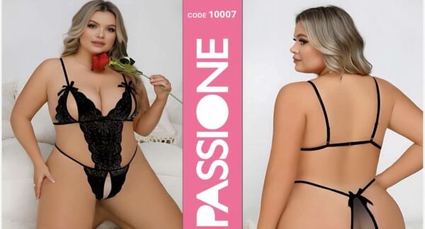 REAL PASSIONE 10007 FANTAZİ BIG SIZE BABYDOLL