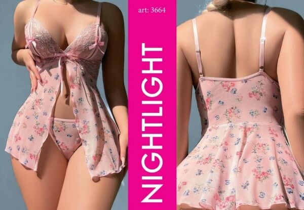 NIGHTLIGHT 3664 FANTAZİ GECELİK PURDA
