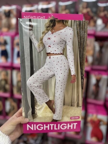 NIGHTLIGHT 3826 PİJAMA TAKIMI