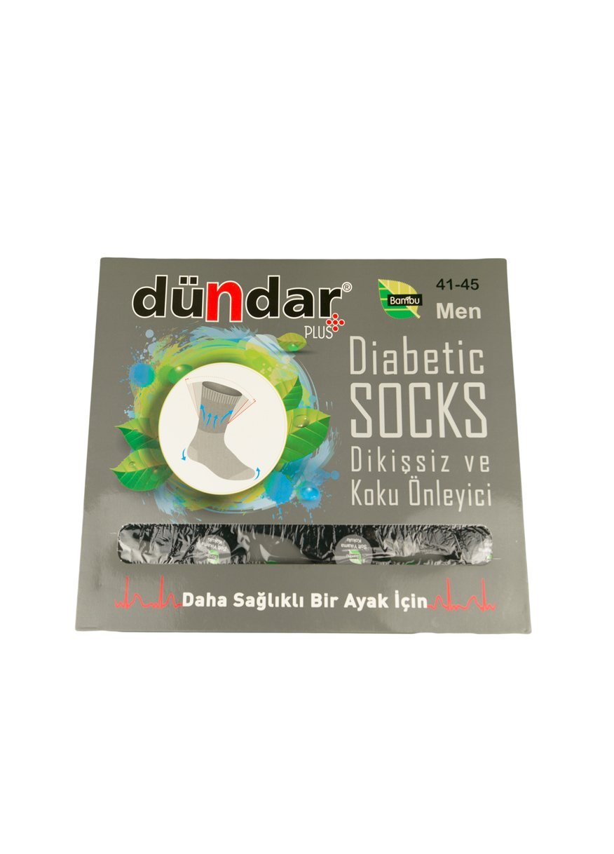 DÜNDAR 6982 ERKEK PLUS BAMBU DİABETİK ÇORAP