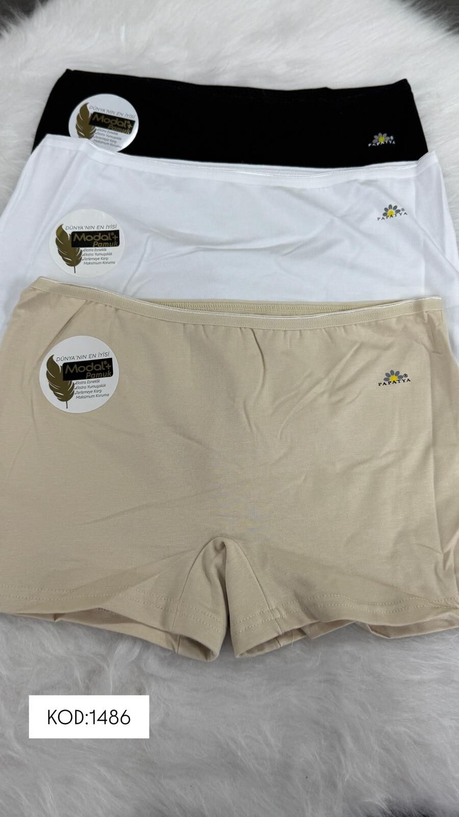 PAPATYA 1486 BAYAN MODAL ŞORT