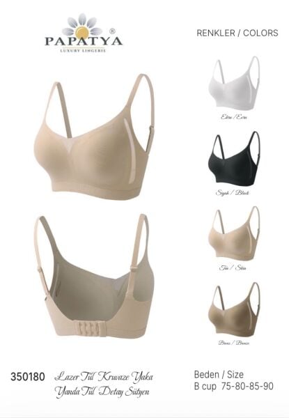 PAPATYA 350180 LAZER PEDLİ DESTEKSİZ SÜTYEN