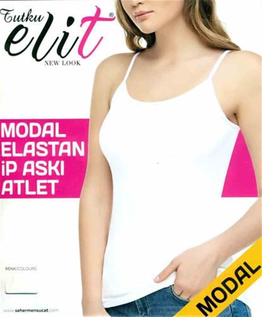 TUTKU ELİT 2001 BAYAN MODAL İP ASKILI ATLET