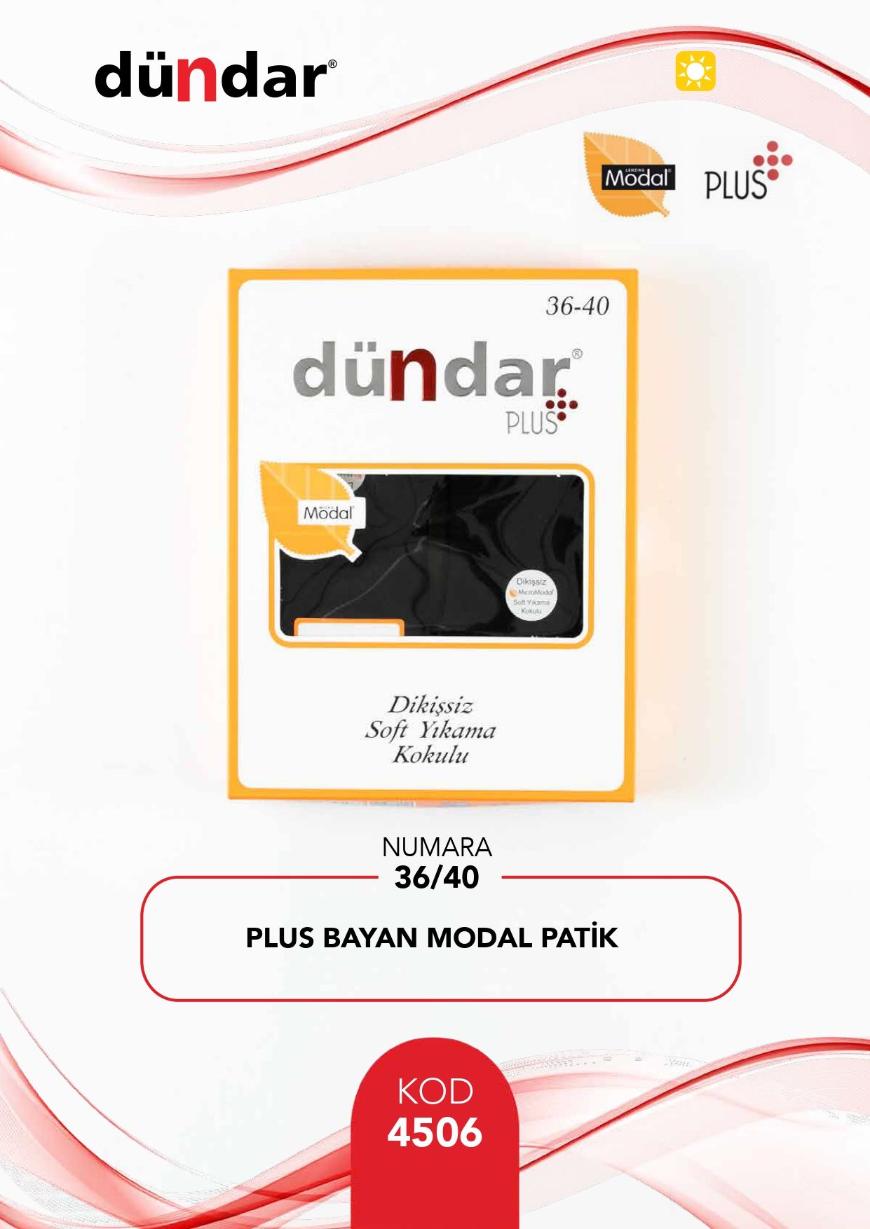 DÜNDAR 4506 BAYAN PLUS MODAL PATİK
