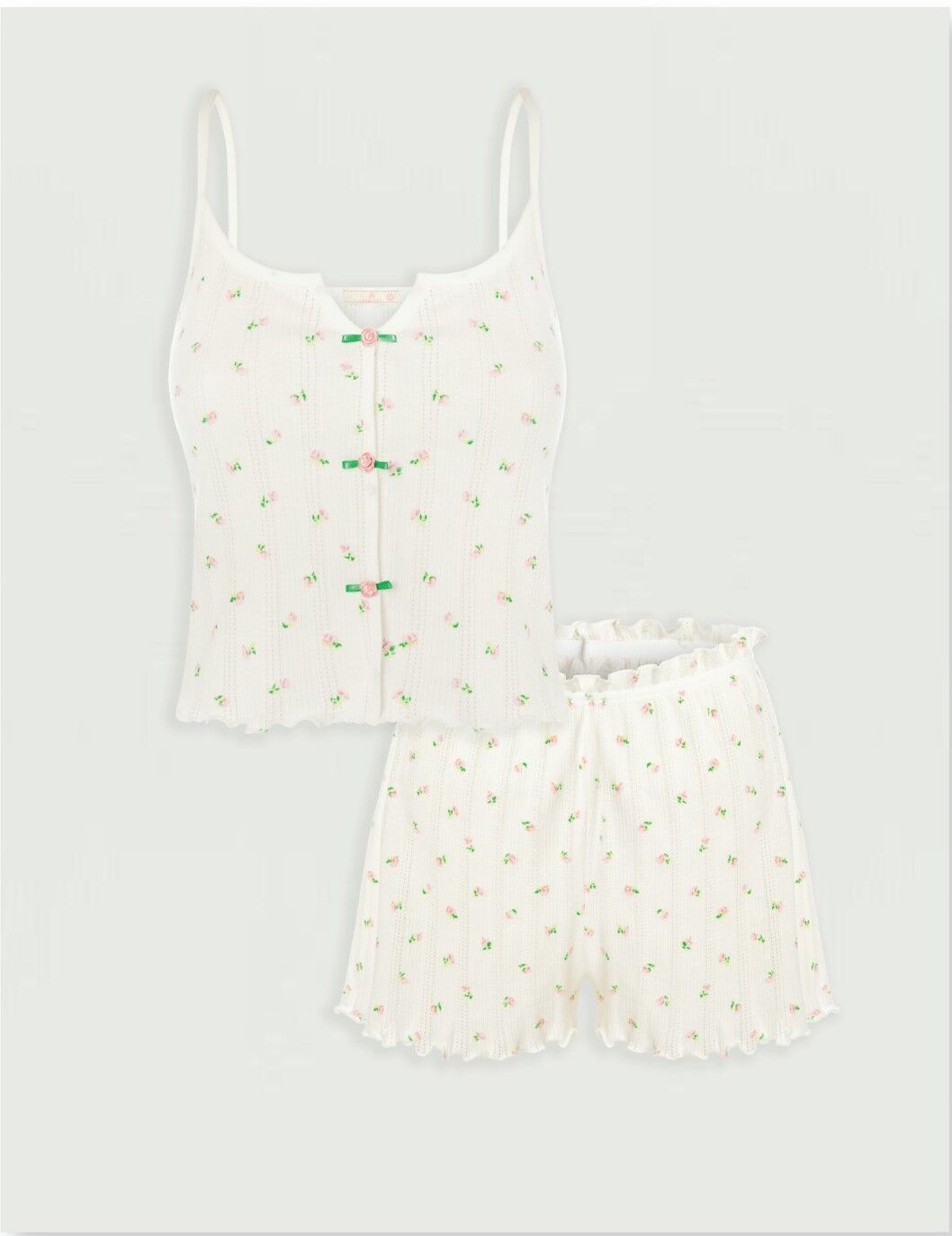 KOZA 70155 BAYAN RİBANA İP ASKI ŞORTLU TAKIM