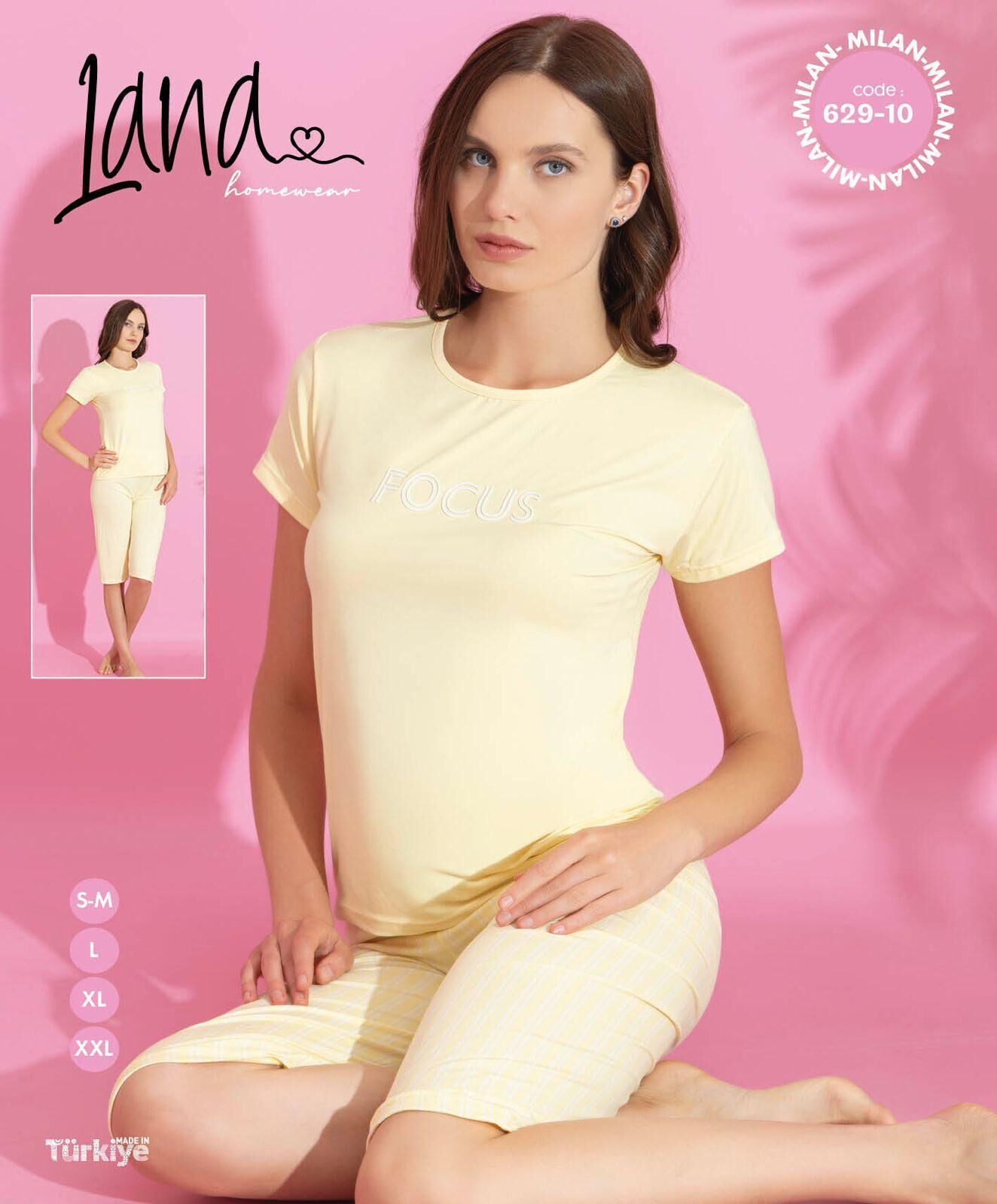 LANA 629-10 BAYAN MİLAN KAPRİ TAKIM