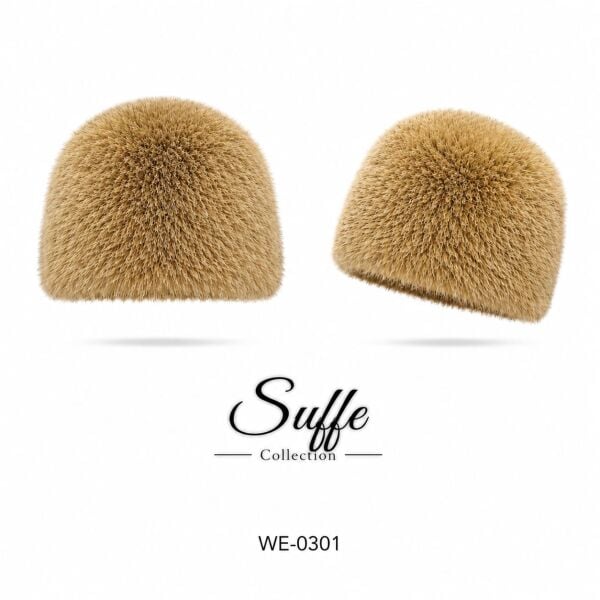 SUFFE WE-0301 UNISEX LÜX PELUŞ KALPAK ASTARLI