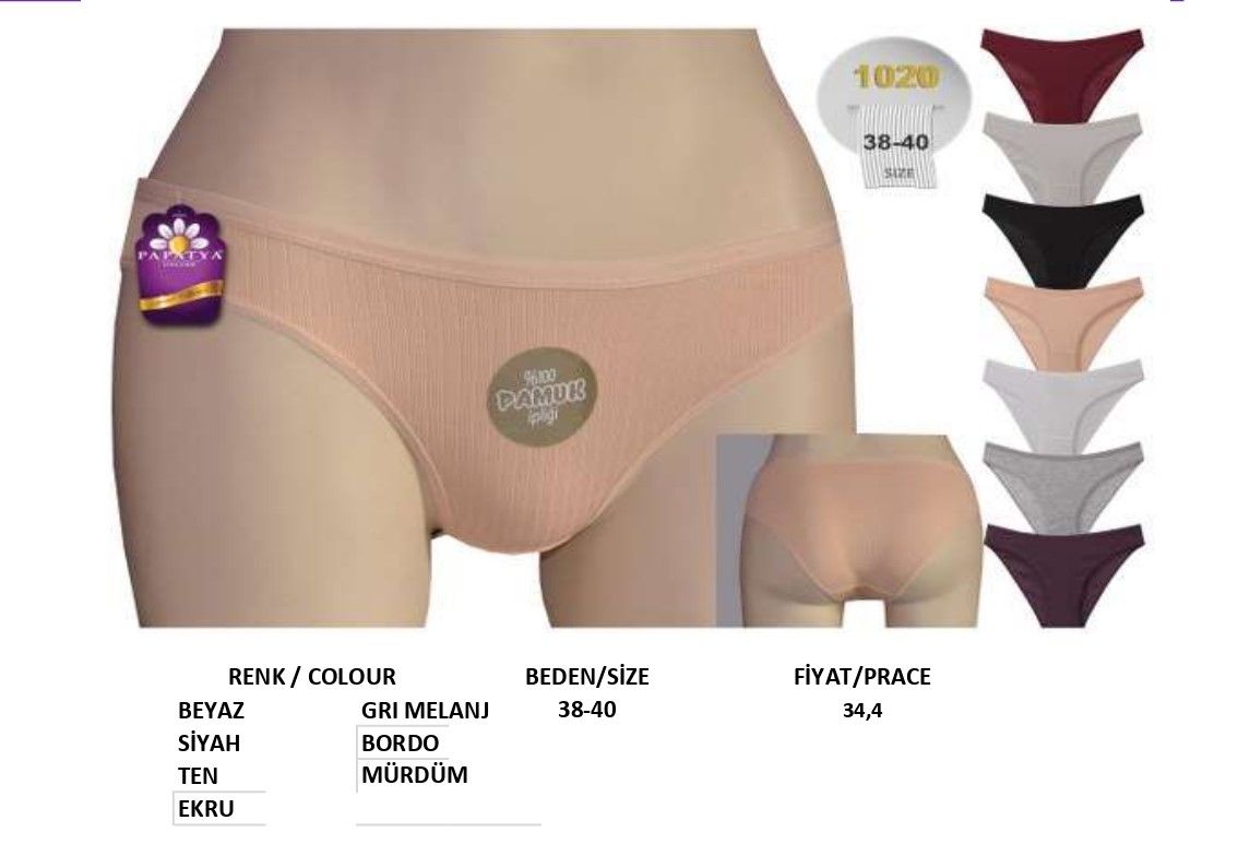 PAPATYA 1020 BAYAN RİBANA BİKİNİ 38-40