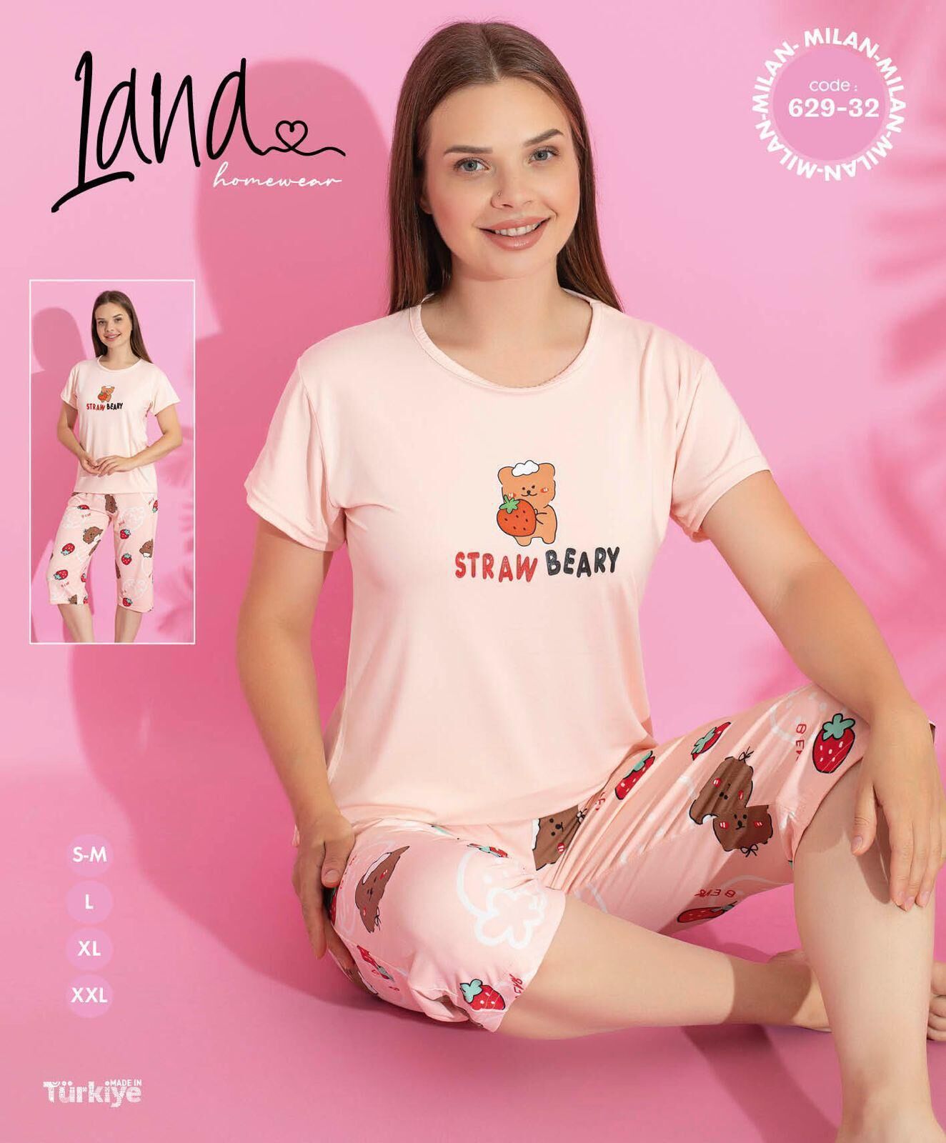 LANA 629-32 BAYAN MİLAN KAPRİ TAKIM
