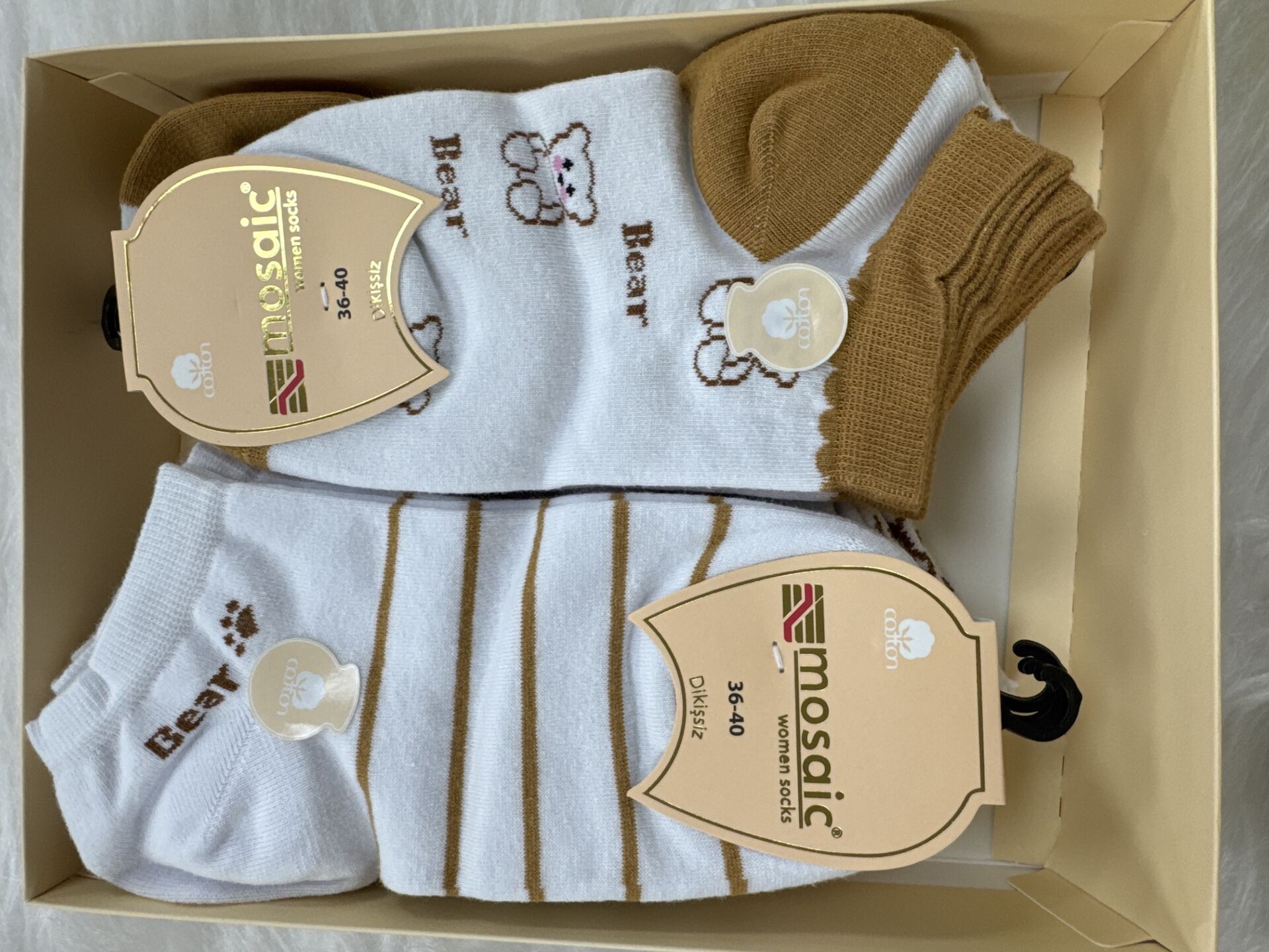 MOSAİC 3380 BAYAN PENYE DİKİŞSİZ AYICIKLI PATİK