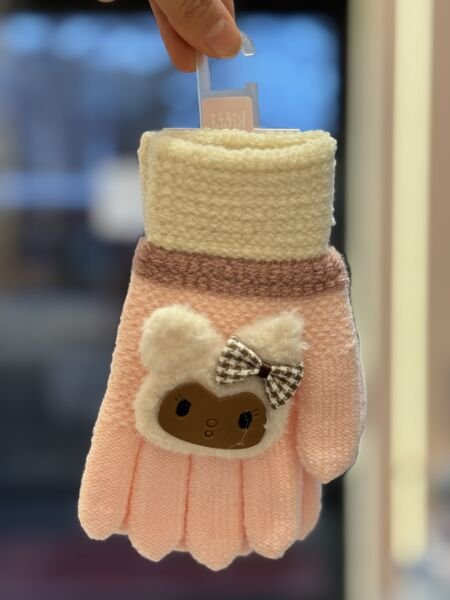 KİTTİ K25230-02 KIZ ÇOCUK ÖRME ELDİVEN 4-8 YAŞ