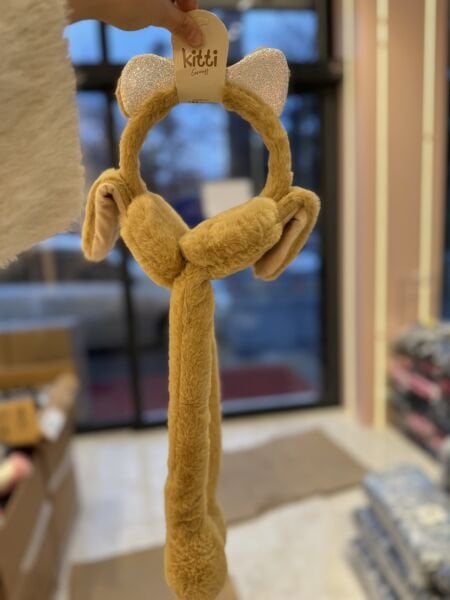 KİTTİ K25200-02 ÇOCUK HAREKETLİ PELUŞ KULAKLIK