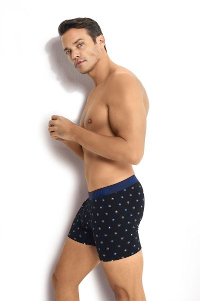 JİBER 284 ERKEK 3 LÜ LYCRALI BOXER