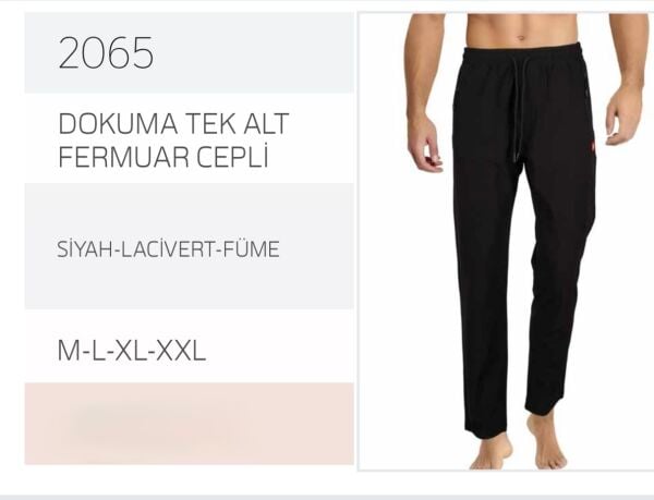 JİBER 2065 ERKEK DOKUMA TEK ALT