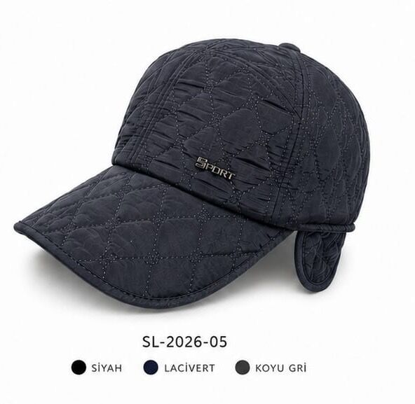 SUFFE SL-202605 KAPİTONE KULAKLI LÜX ŞAPKA