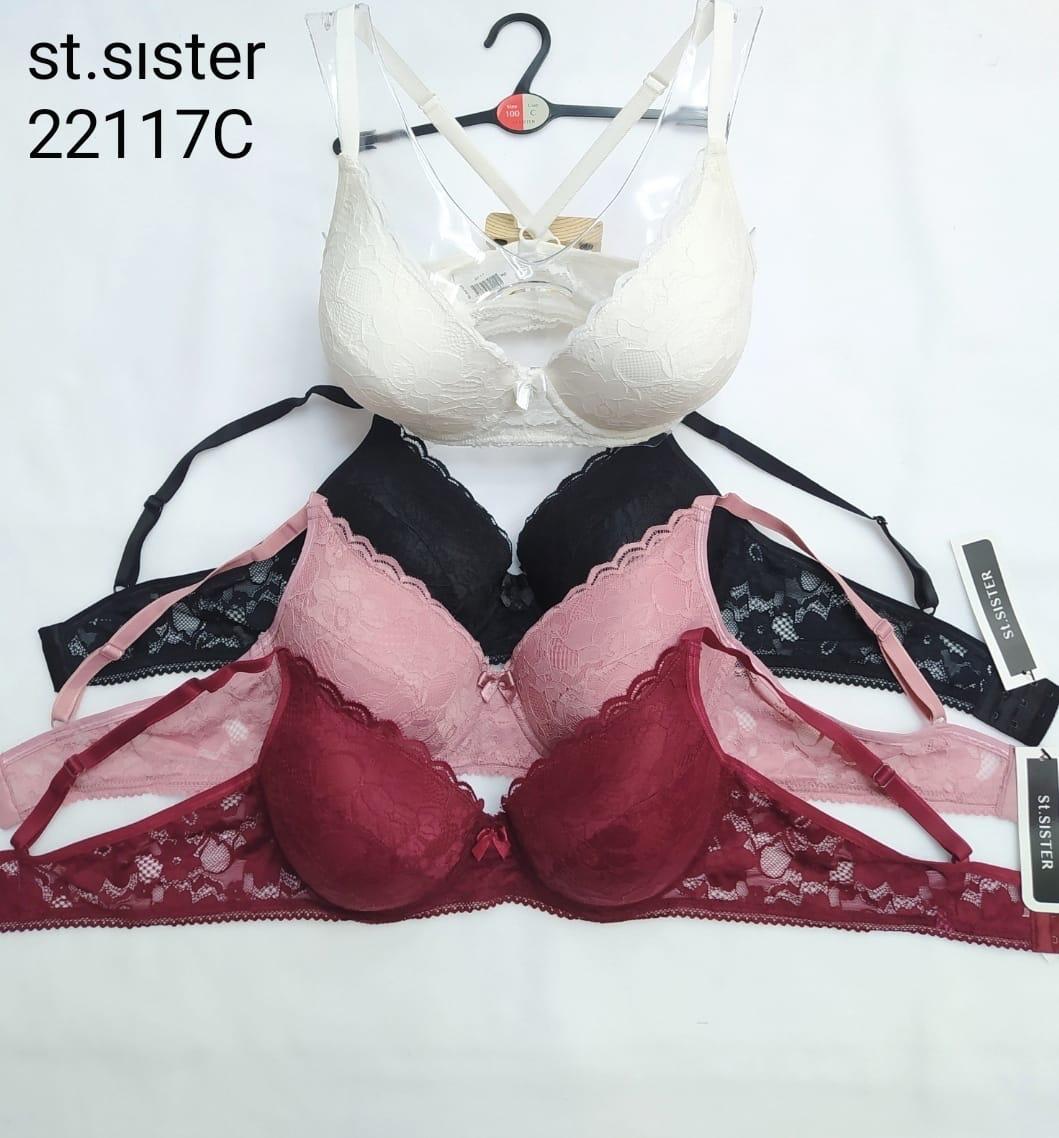 ST SİSTER 22117 C KALIP DANTELLİ SÜTYEN