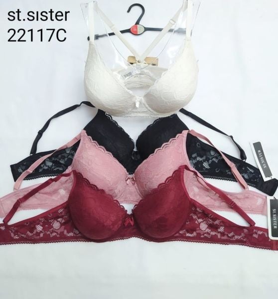 ST SİSTER 22117 C KALIP DANTELLİ SÜTYEN