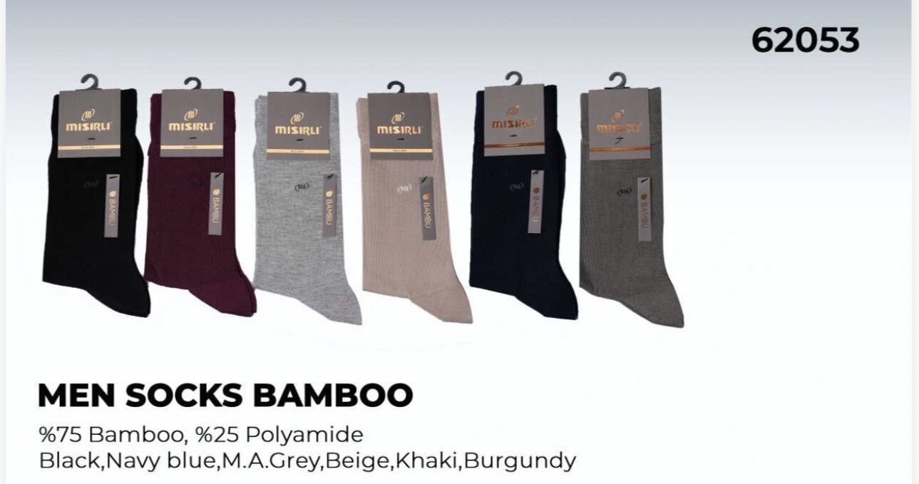 MISIRLI 62053 ERKEK BAMBU SOKET ÇORABI