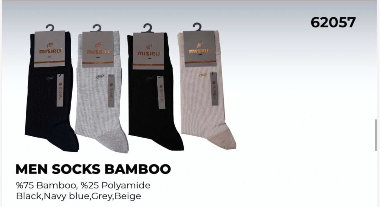 MISIRLI 62057 ERKEK BAMBU SOKET ÇORABI