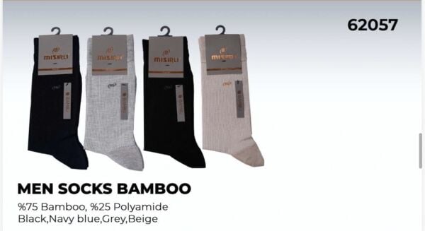MISIRLI 62057 ERKEK BAMBU SOKET ÇORABI