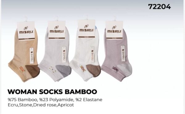 MISIRLI 72204 BAYAN BAMBU PATİK