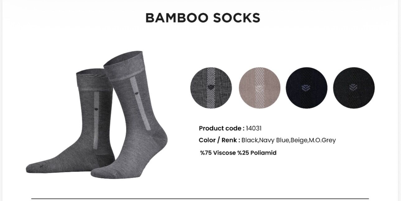 AYTUĞ 14031 ERKEK BAMBU SOKET DESEN