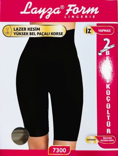 LAYZA FORM 7300 LAZER KESİM Y.BEL PAÇALI KORSE