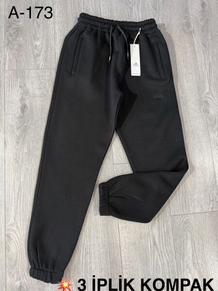 ATR A-173 ERKEK 3İP P.LASTİKLİ EŞOFMAN ALT