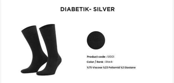 AYTUĞ 51001 ERKEK BAMBU DİYABET LASTİKSİZ SOKET
