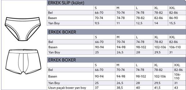 JİBER 268 ERKEK UZUN LYCRALI BOXER 3 LÜ