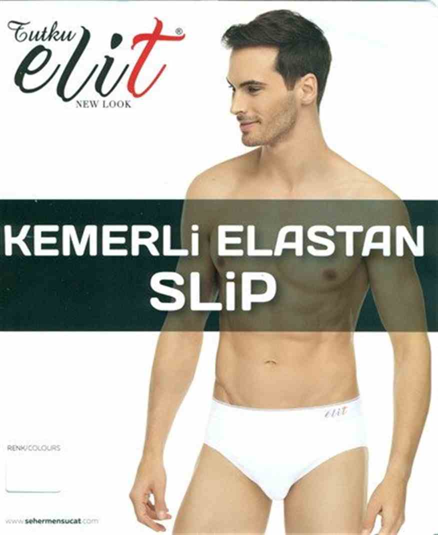 TUTKU ELİT 1351 ERKEK İNCE BEL KEMERLİ SLİP