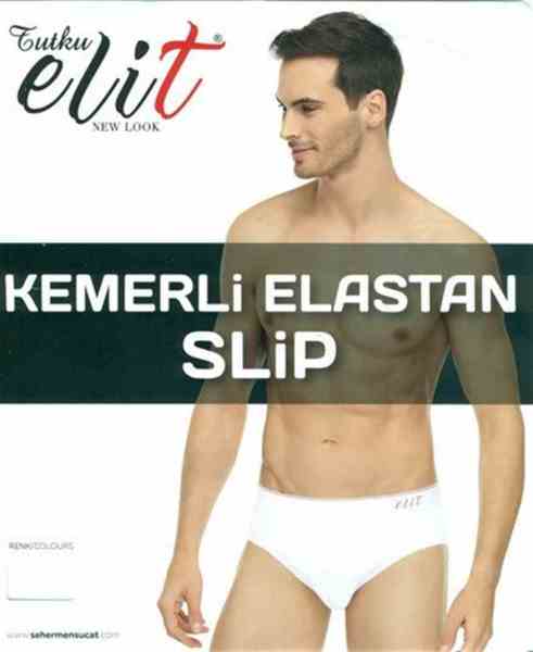 TUTKU ELİT 1351 ERKEK İNCE BEL KEMERLİ SLİP
