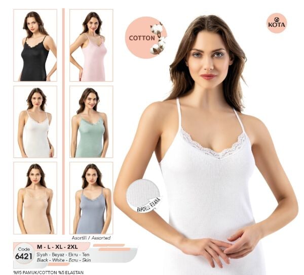 KOTA 6421 BAYAN RAPORLU RİBANA ATLET 2XL
