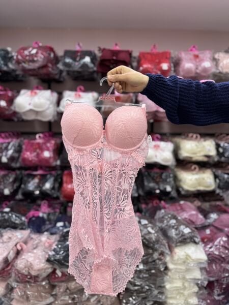 ARONA A-370 DESTEKLİ DANTELLİ BODYSUIT