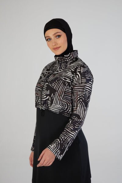 ESTİVA 26970 CROPLU EMPİRME TESETTÜR MAYO