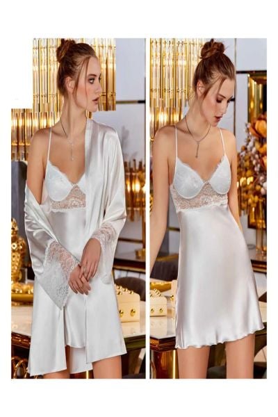 JEREMİ S300 SATEN BRODELİ 6 LI SET