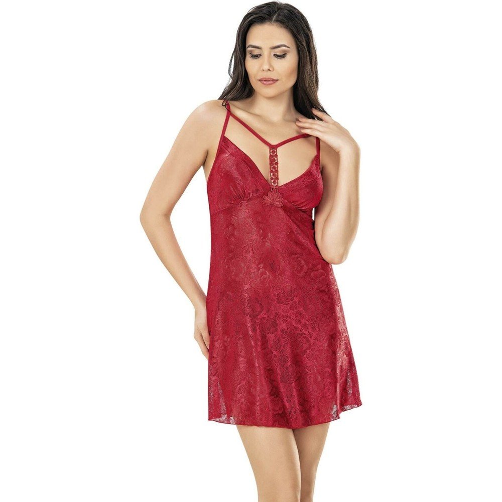 PRİMODA 8153 SATEN KISA GECELİK
