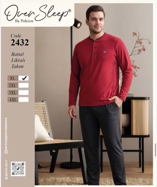 OVER SLEEP 2432 ERKEK LYC BTTL SÜPREM  TAKIM