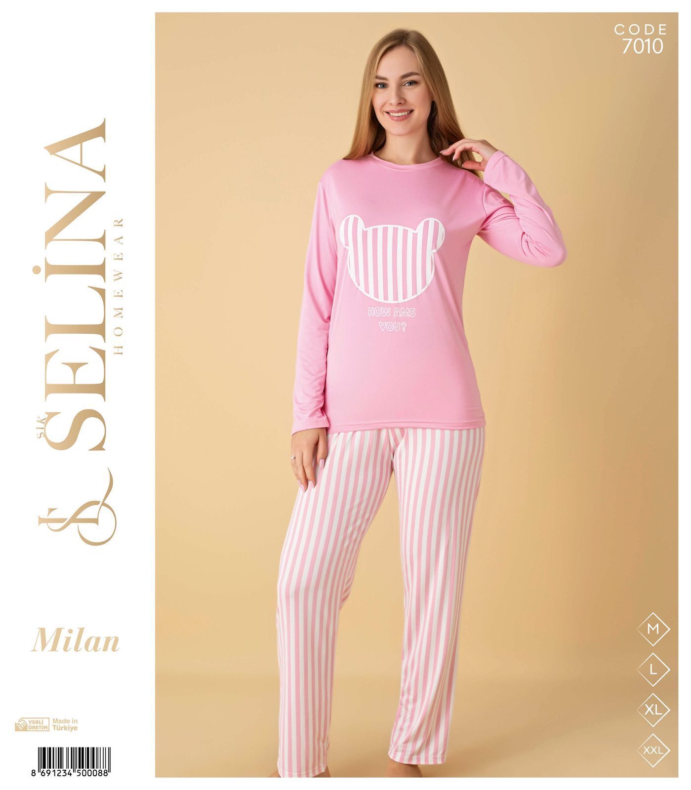 SELİNA 7010 MİLAN PİJAMA TAKIM