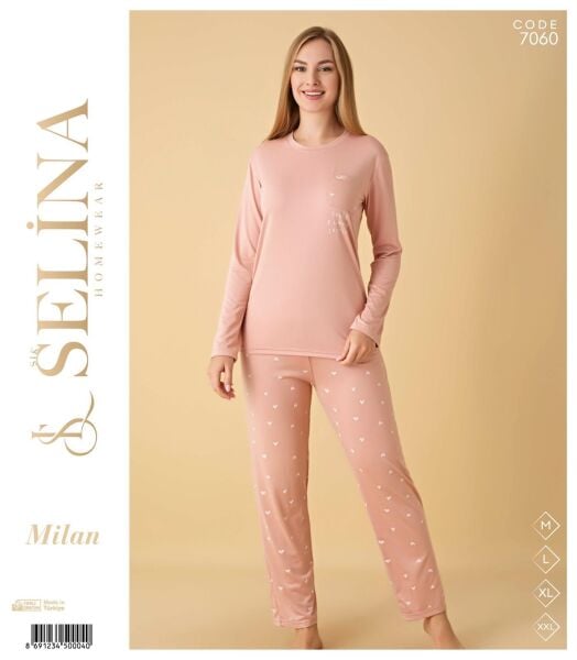 SELİNA 7060 MİLAN PİJAMA TAKIM