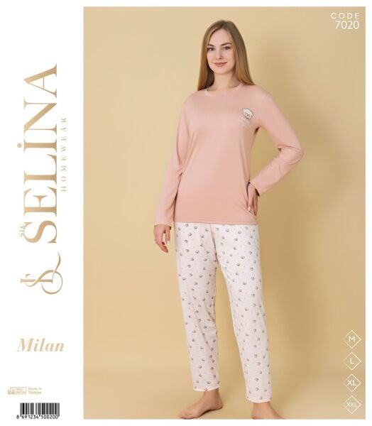 SELİNA 7020 MİLAN PİJAMA TAKIM