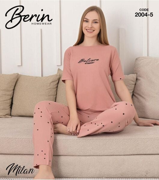 BERİN 2004-5 MİLAN KISA KOL PİJAMA TAKIM